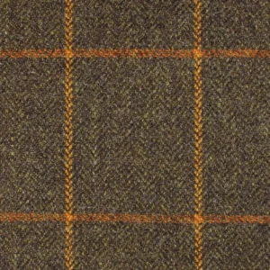 Ochre Check Tweed - Trousers