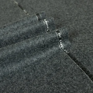 Mid Grey Wool Flannel - Trousers