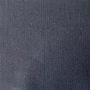 Navy Linen and Cotton Mix  Trousers